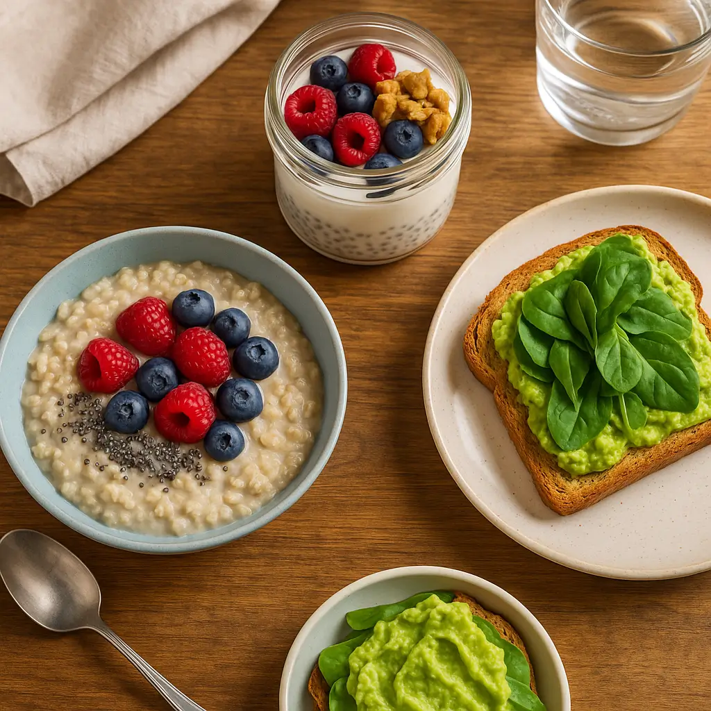 PCOS smoothie breakfast idea for energy and hormone balance