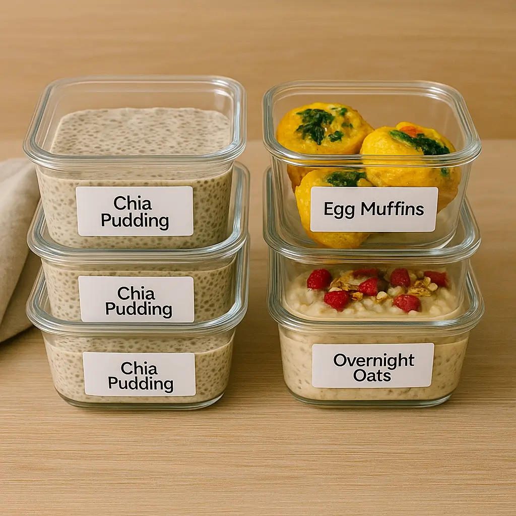PCOS breakfast meal prep ideas