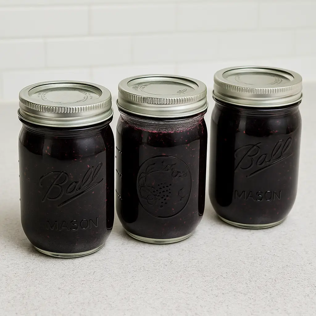 blueberry jam recipe with sure jell canning