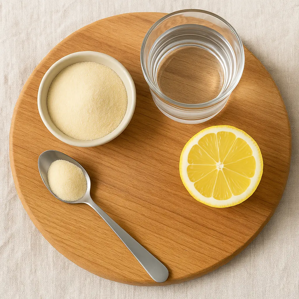 ingredients for what is the gelatin trick for weight loss recipe