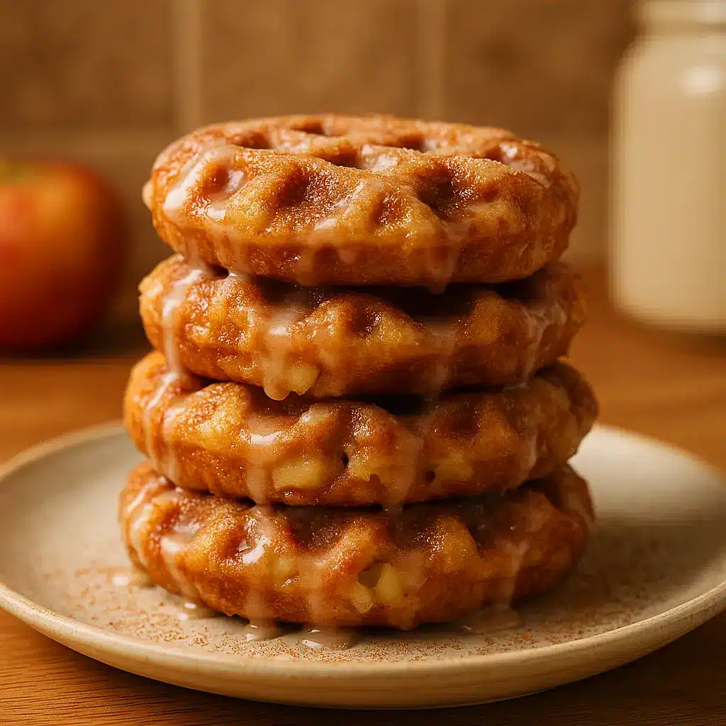 apple fritter waffle donuts recipe