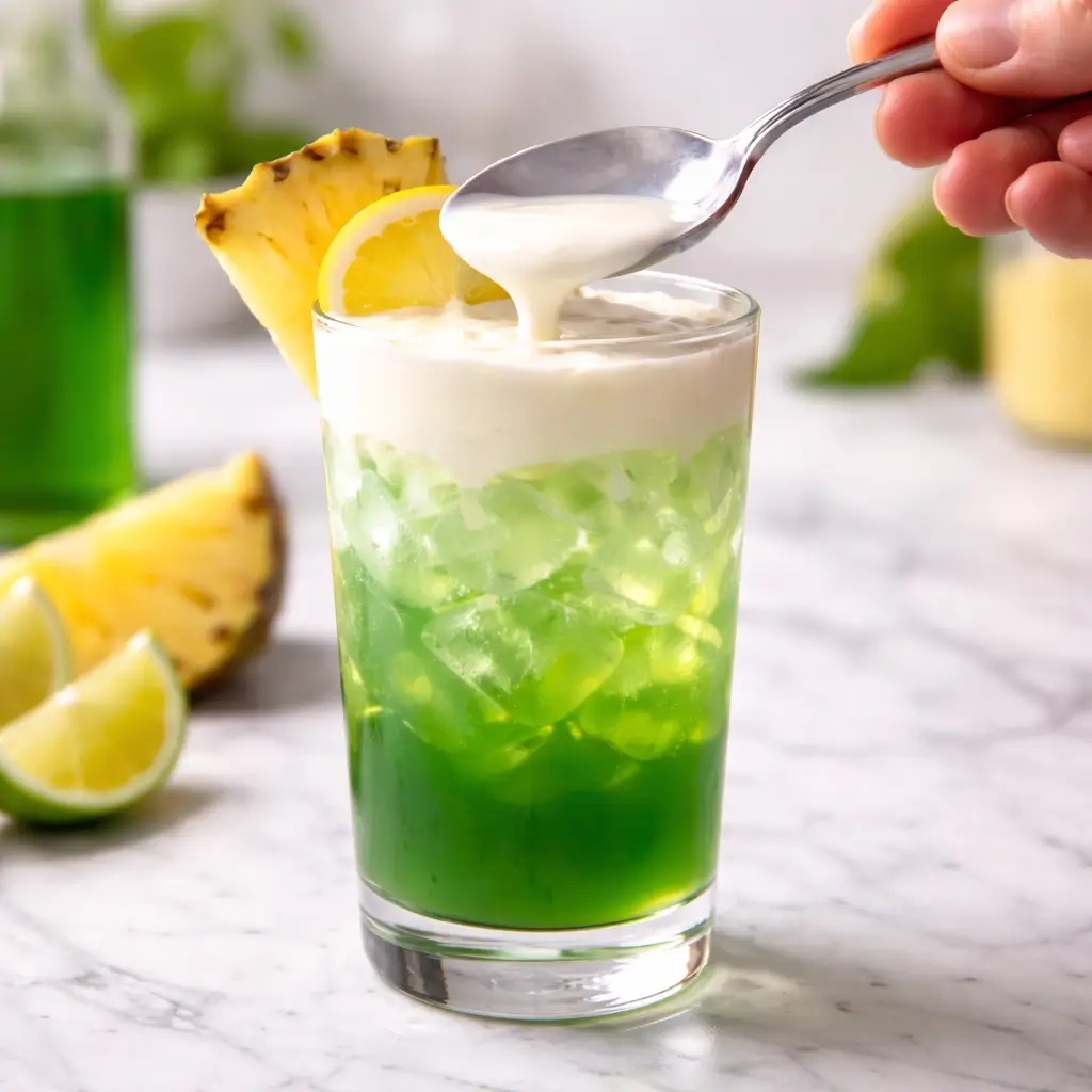 how to layer liquid maria juana drink ingredients