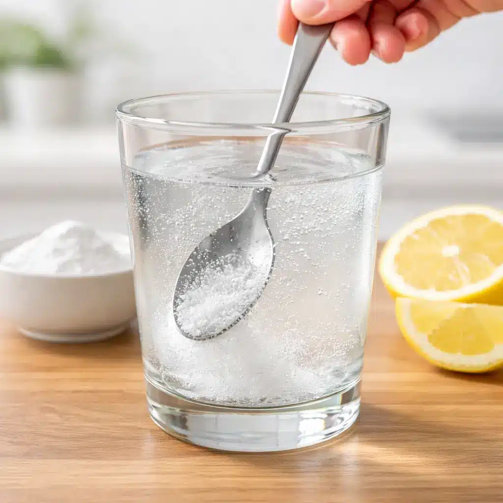 how to prepare the baking soda trick recipe step by step