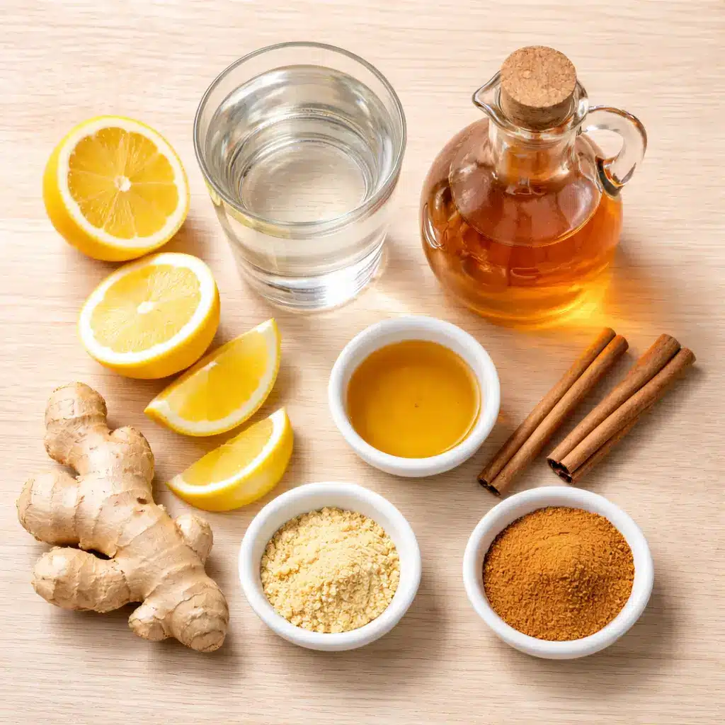 Ingredients used in a natural mounjaro recipe