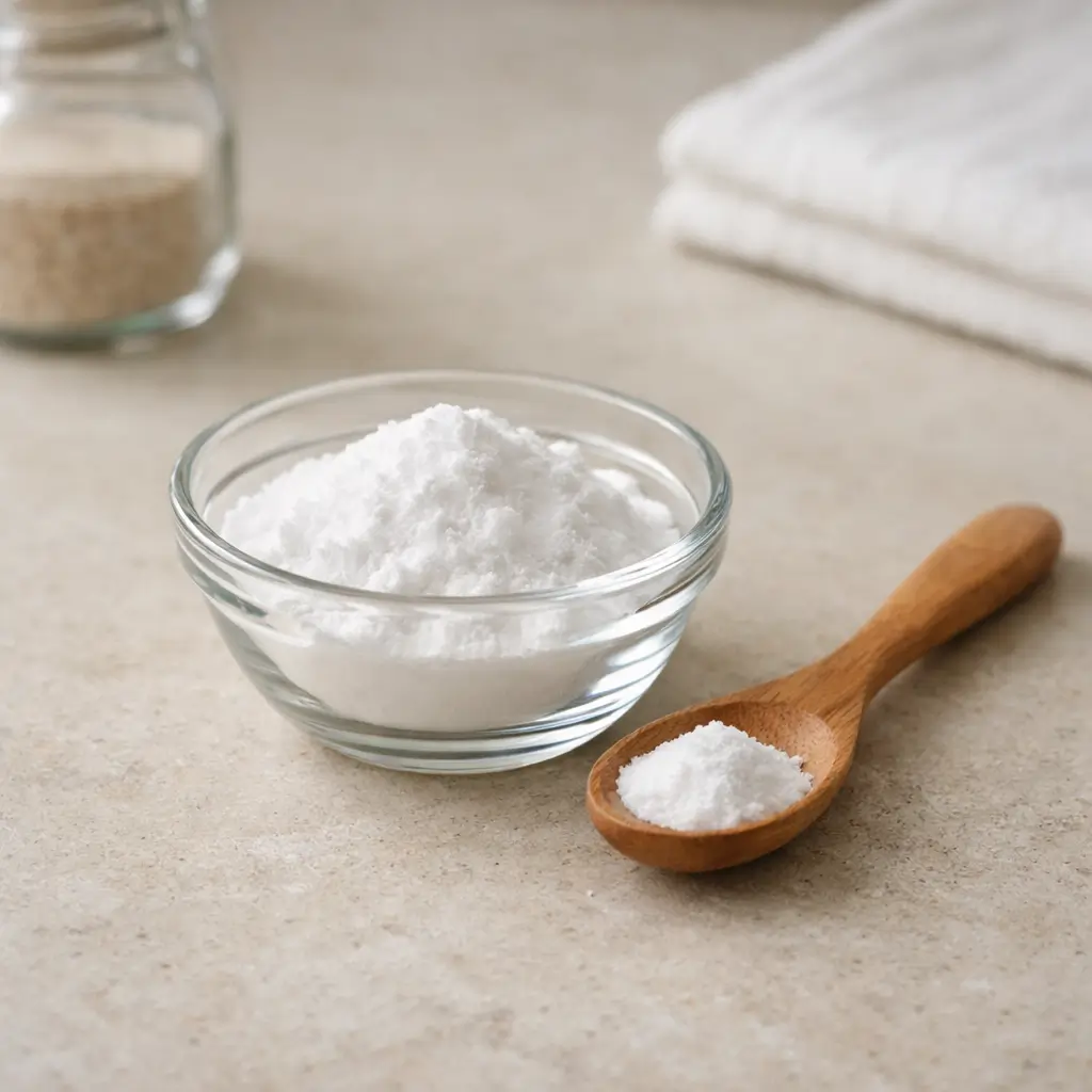 Ingredients commonly mentioned in the baking soda recipe for men including baking soda and water