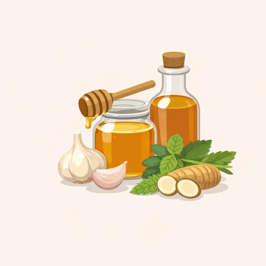 Natural ingredients often mislabeled as an Amish amoxicillin recipe