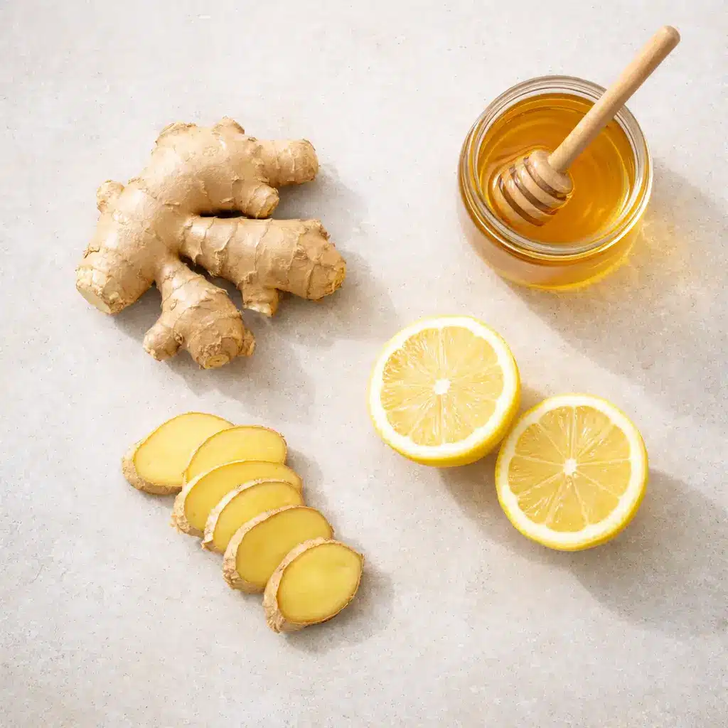ingredients used in the ginger trick recipe