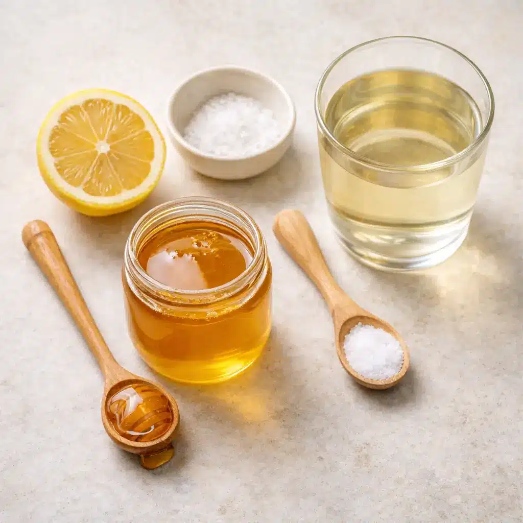ingredients for honey trick recipe for brain fog