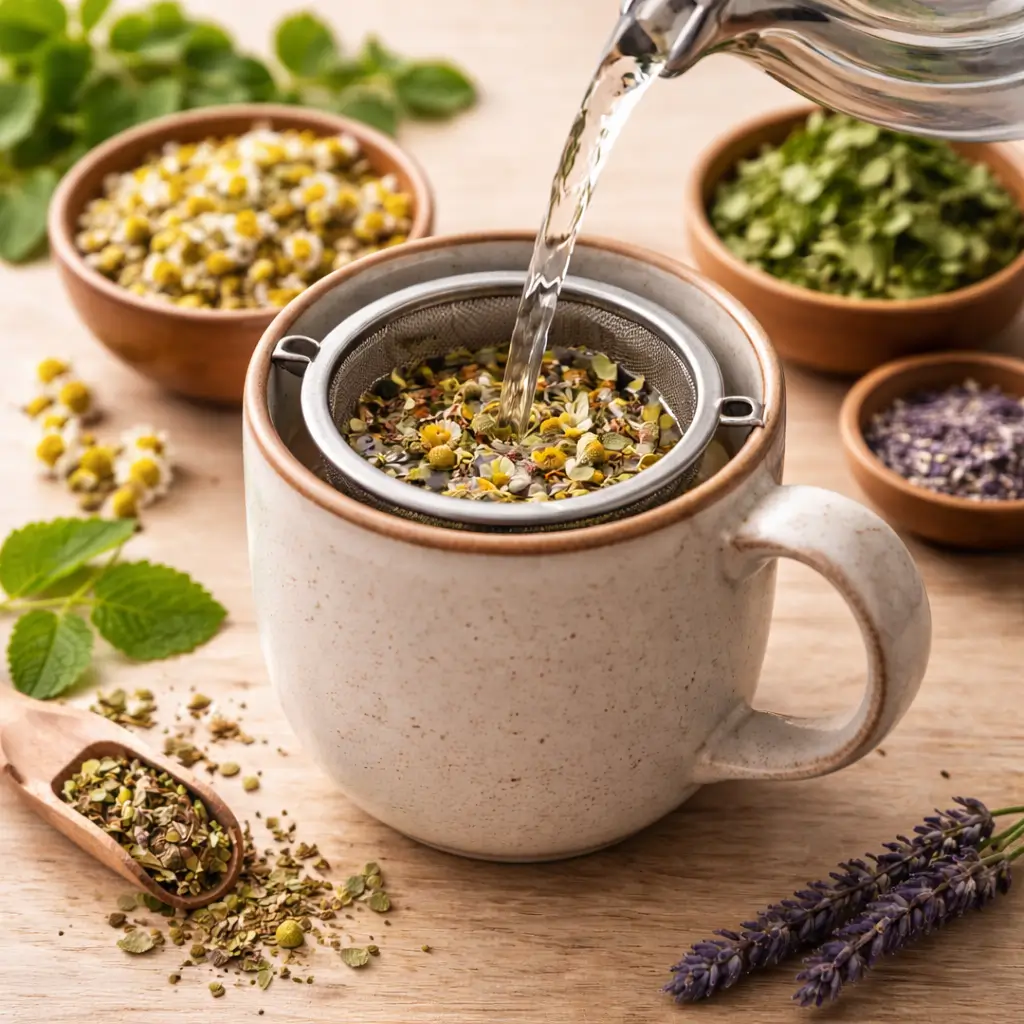 How to make a cortisol tea recipe step by step