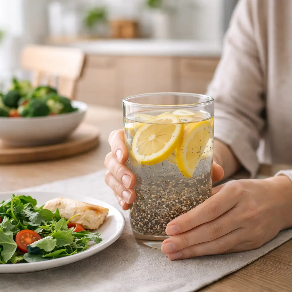 Natural Zepbound drink recipe used as part of a healthy routine