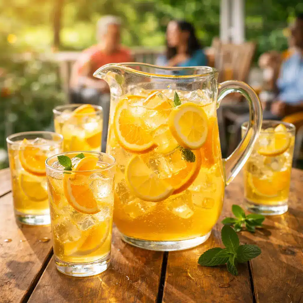Texas Roadhouse Porch Rocker drink served in a pitcher for guests