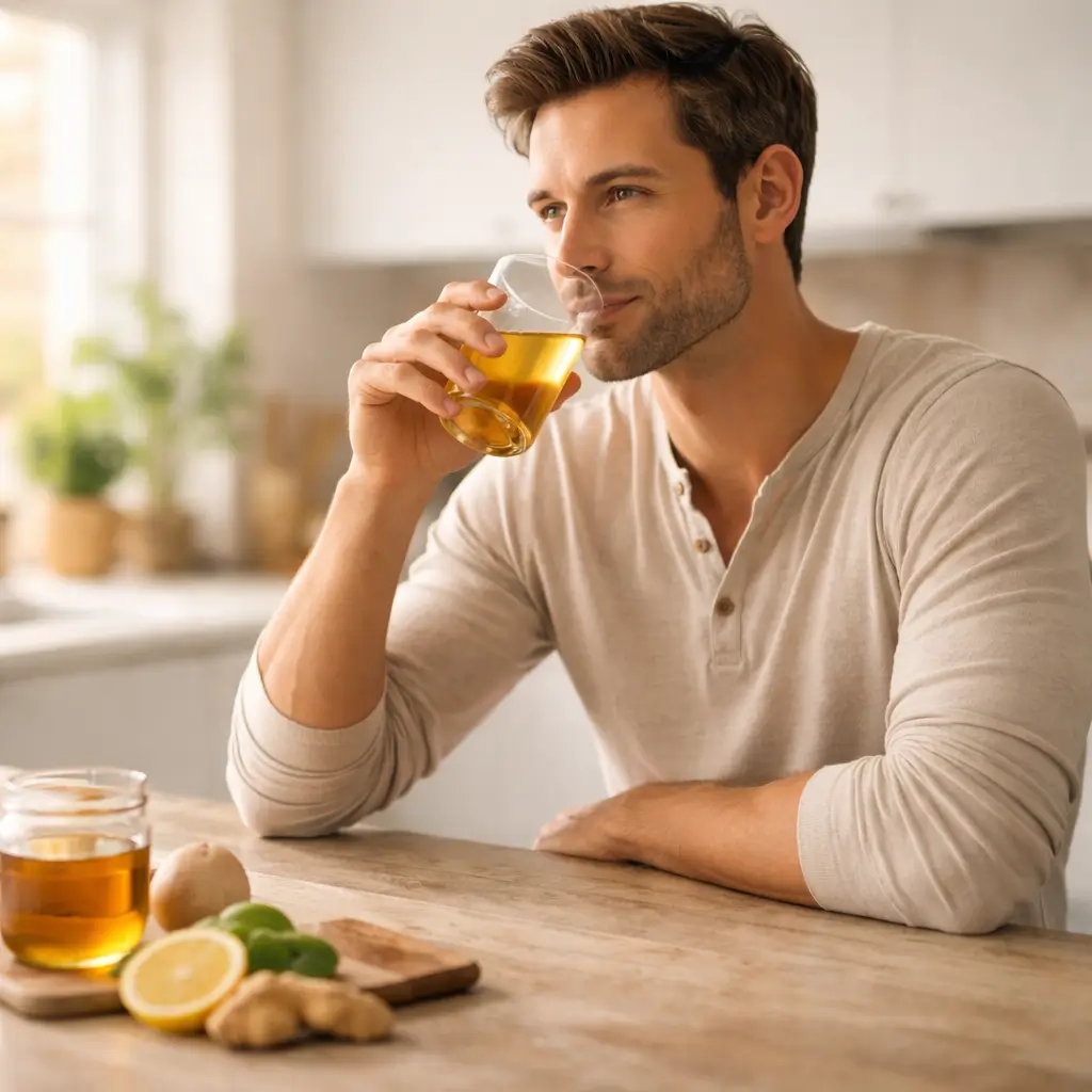 Using the honey trick for men recipe as part of a daily routine
