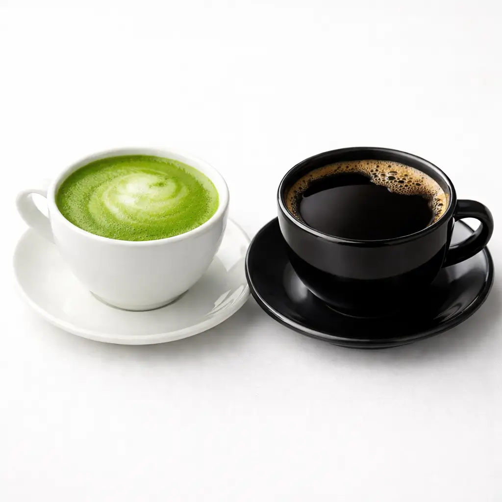 matcha vs coffee caffeine comparison