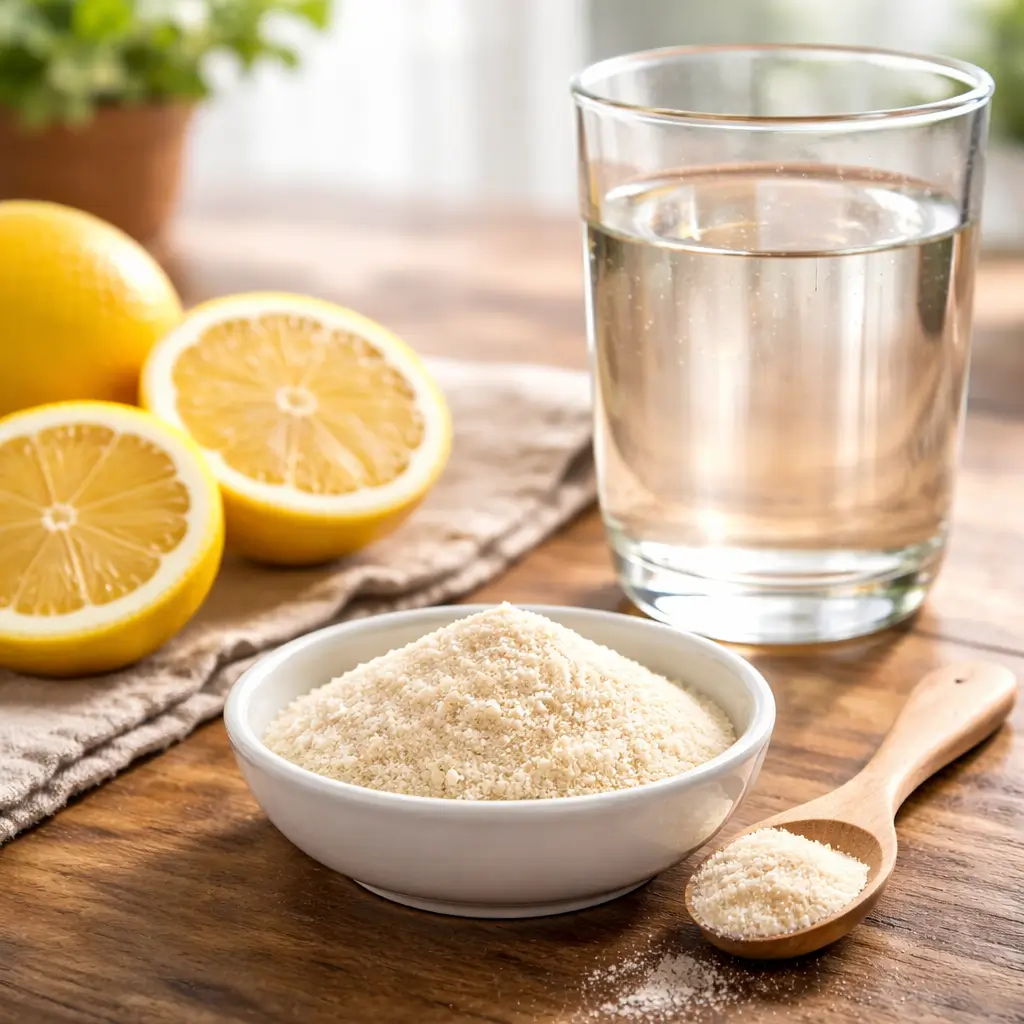 jillian michaels gelatin trick recipe Unflavored gelatin powder with lemon and warm water