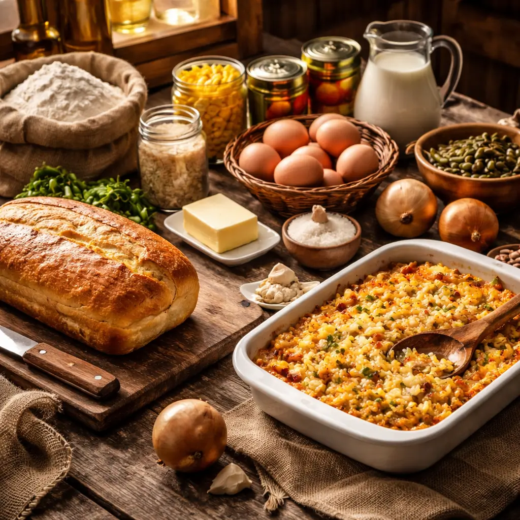 Amish pantry hack recipe with simple ingredients and homemade meals