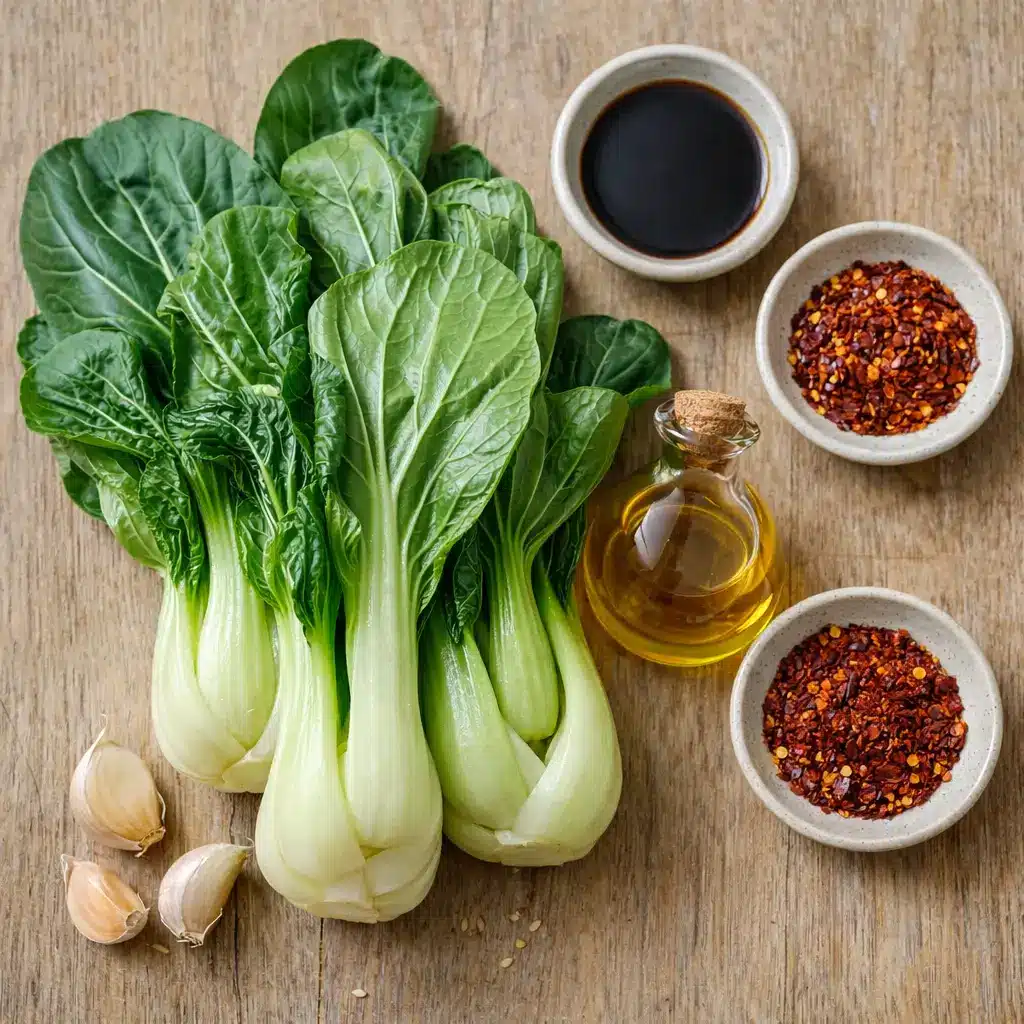 ingredients used in bok choy korean recipes