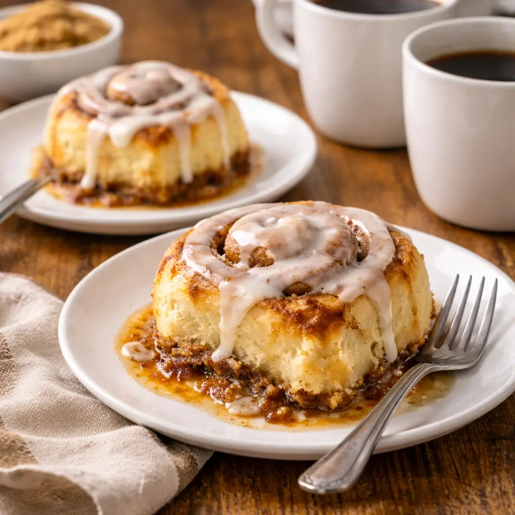 serving marian.designerstouch cinnamon roll hack recipe