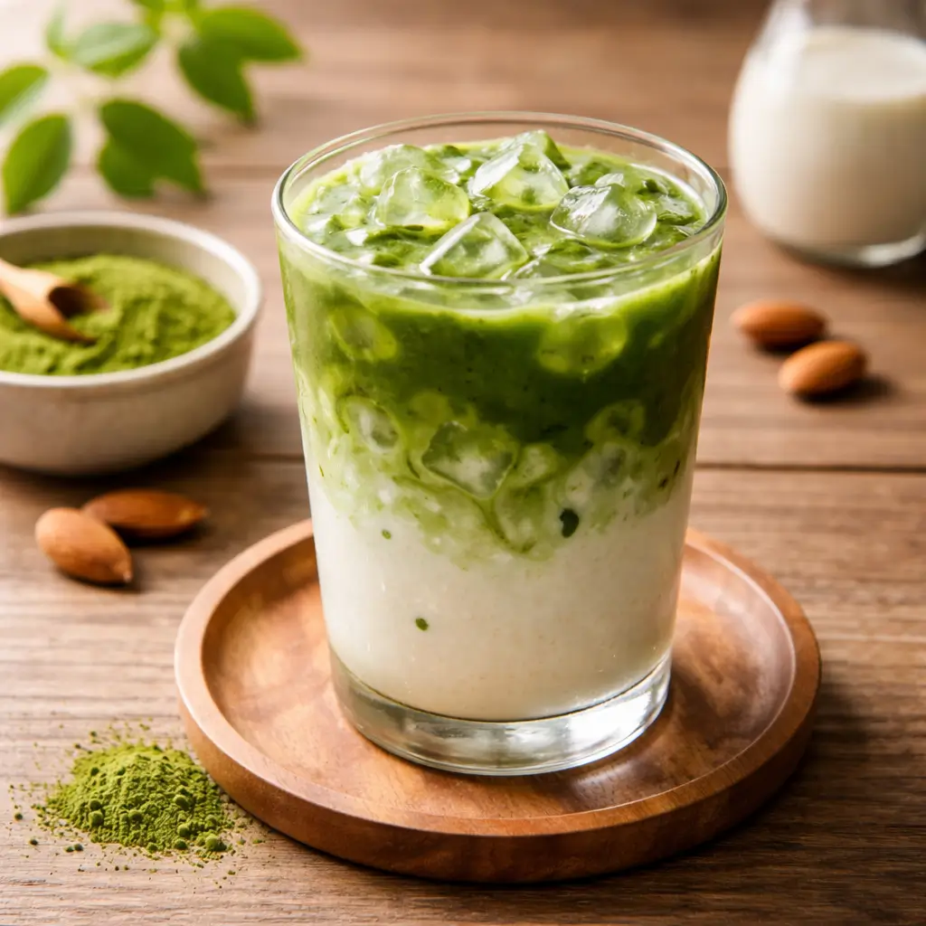 iced matcha latte healthy matcha drink variation