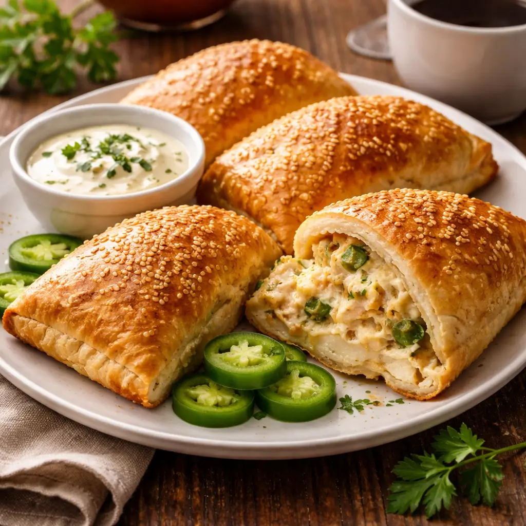 Serving starbucks jalapeno chicken pocket recipe with sauce