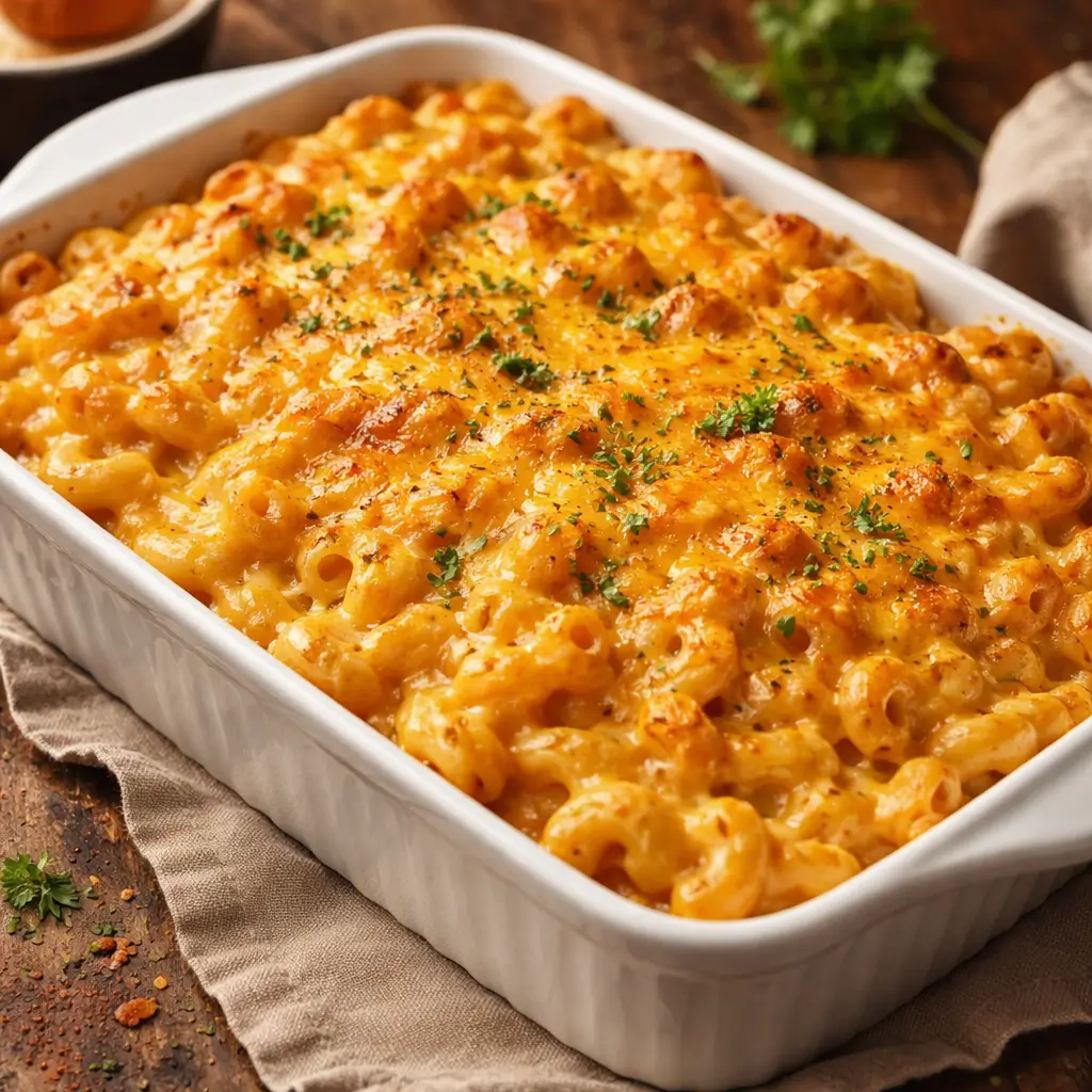 Creamy homemade mac and cheese inspired by Kimmy's Kreations style