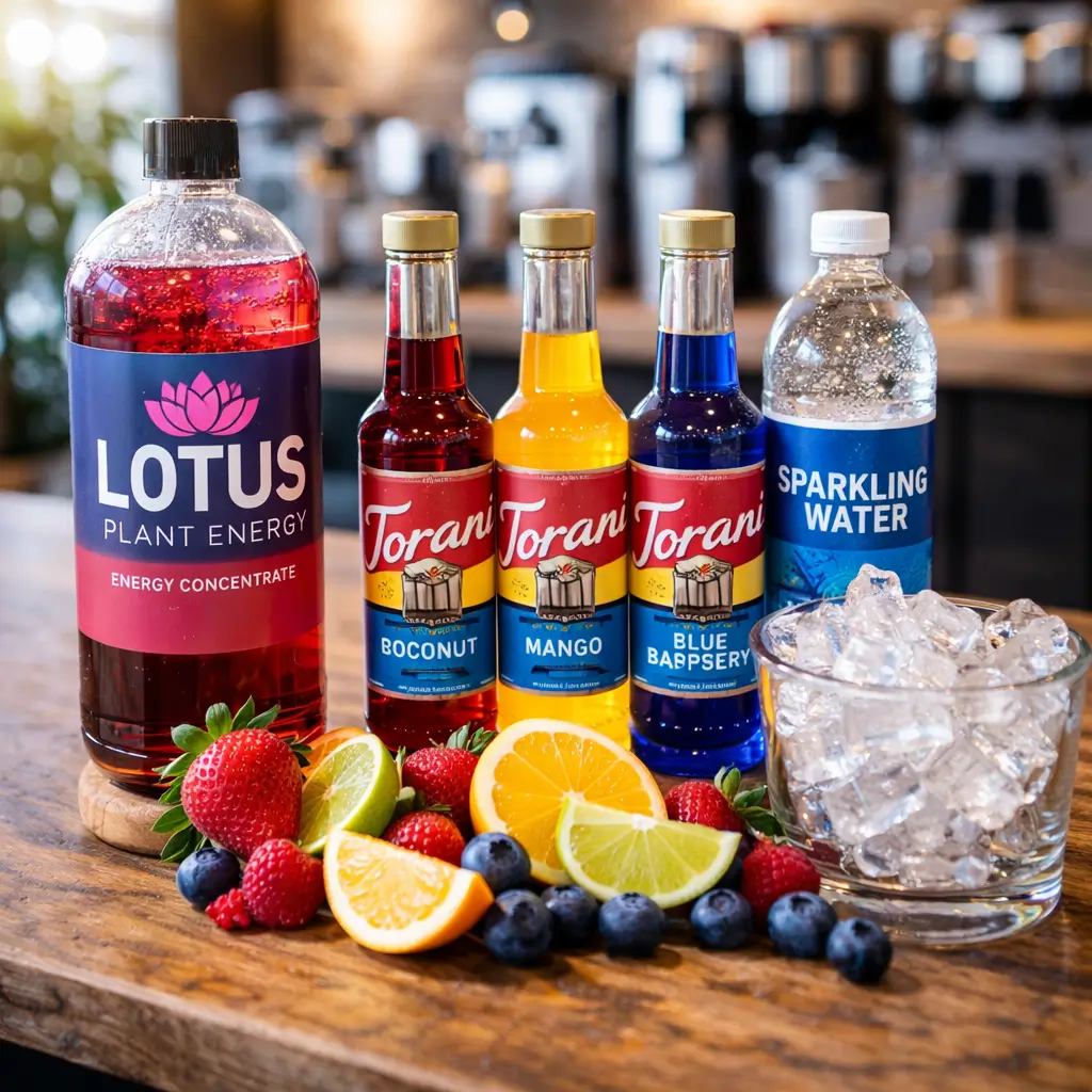 what is lotus drink Ingredients used to make a lotus drink