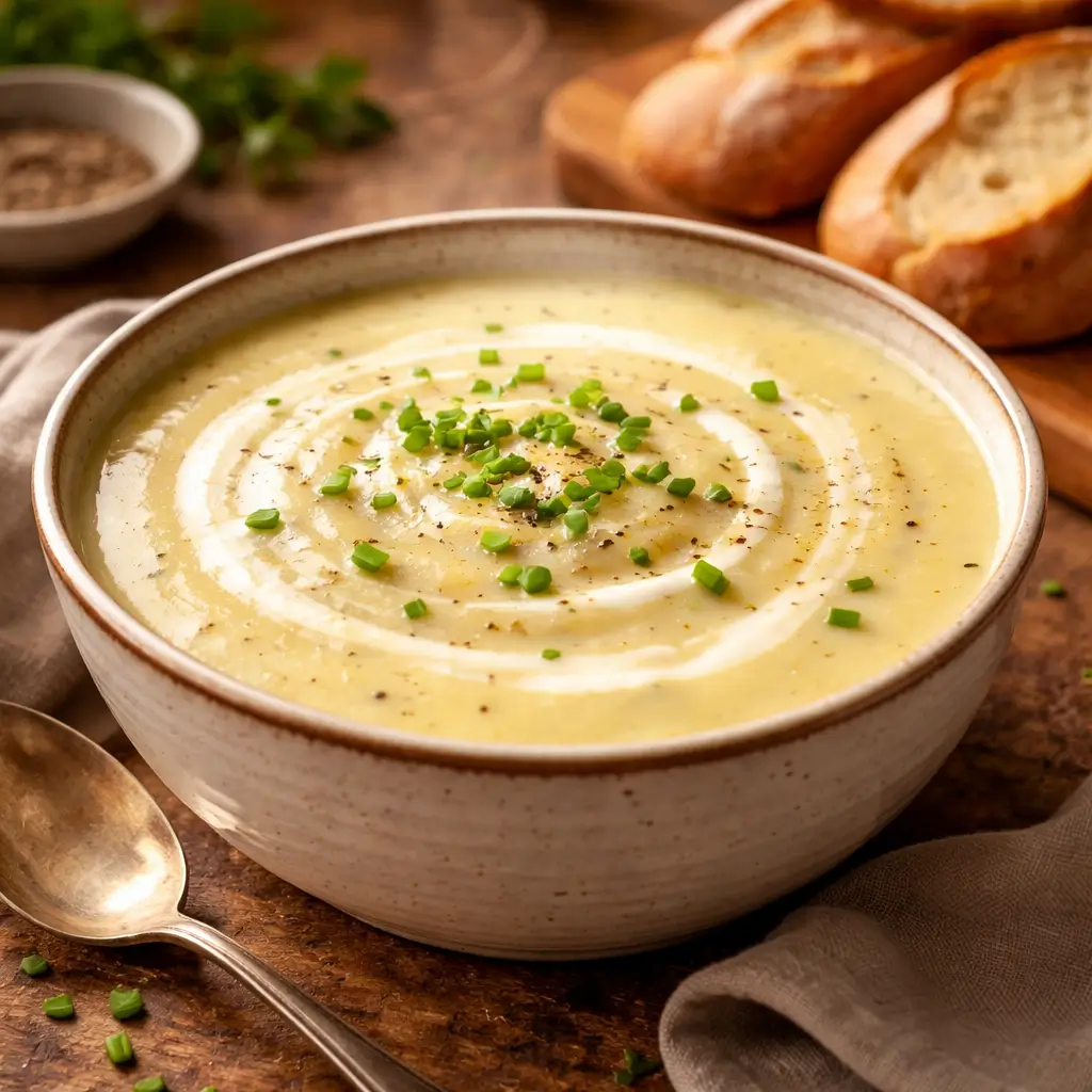 once upon a chef potato leek soup creamy homemade bowl
