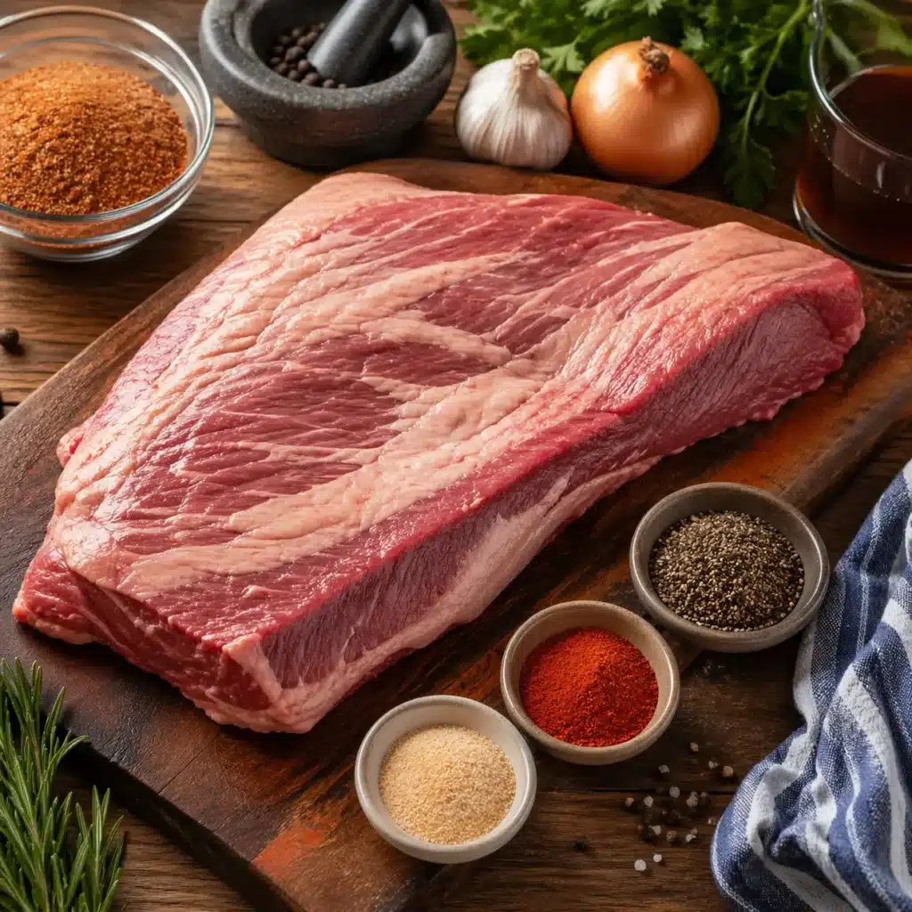 brisket preparation ingredients