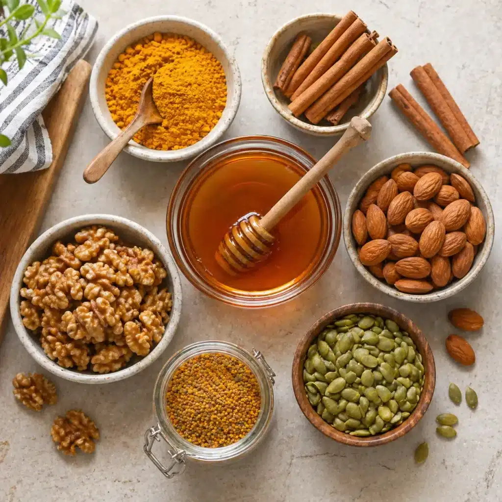 ingredients for honey recipe for brain