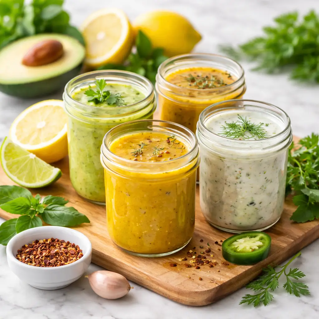 Variations of Zesty Sensation Salad Dressing Recipe