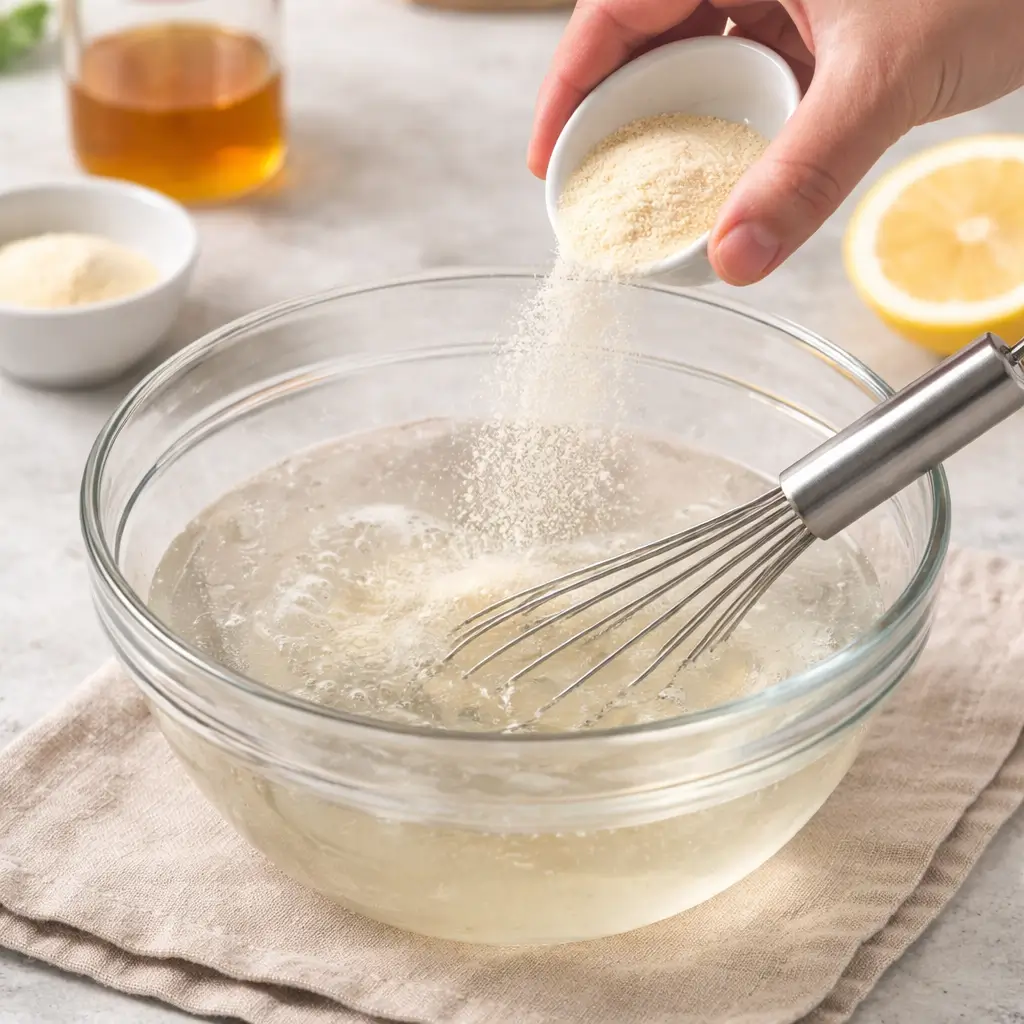 kelly clarkson gelatin weight loss dissolving gelatin powder in hot water