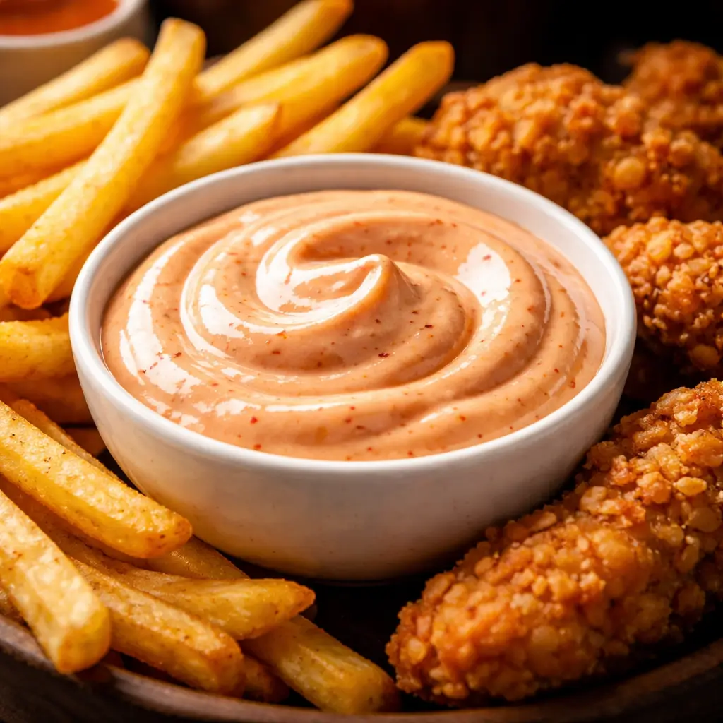 Sonic groovy sauce recipe creamy dipping sauce with fries and chicken tenders