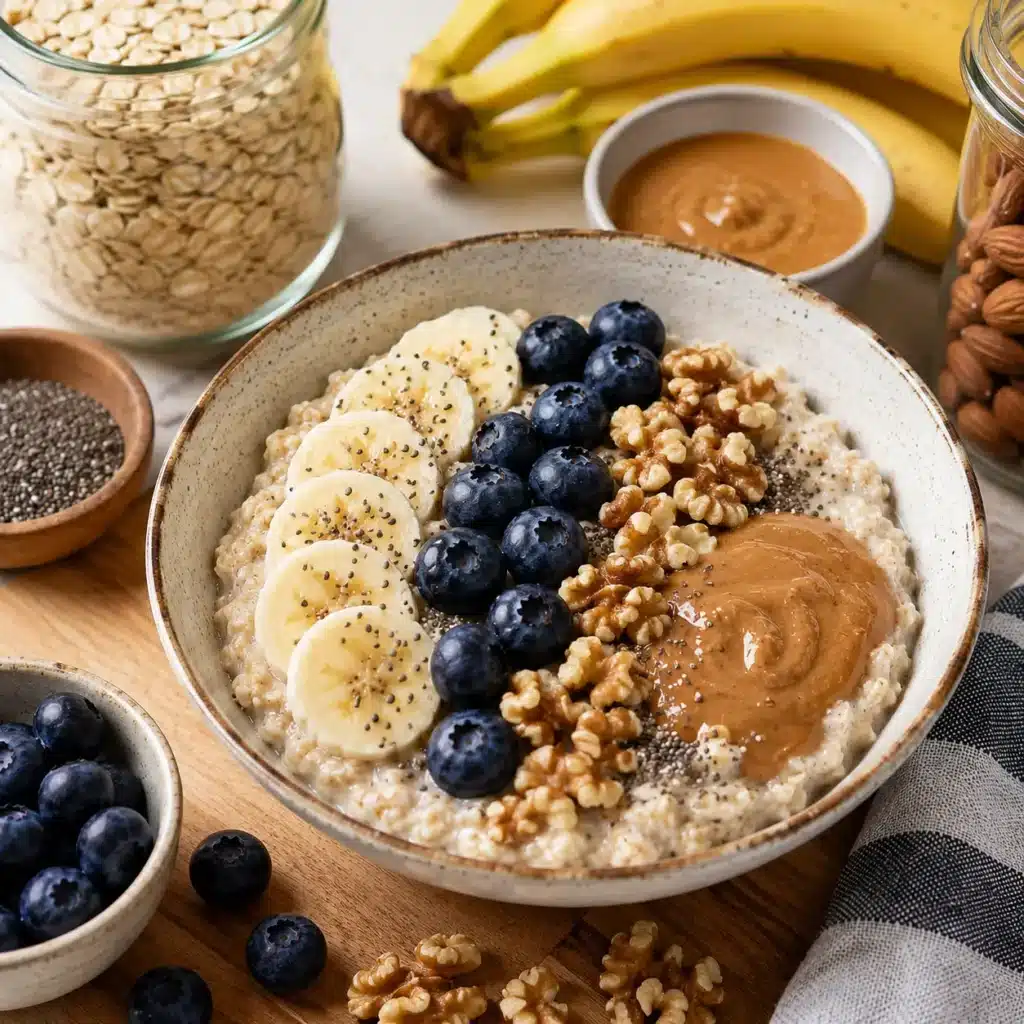 Nutritious Valerie Bertinelli oat trick recipe bowl